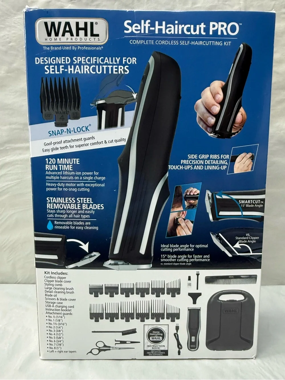WAHL Self-Haircut PRO Cordless Trimmer - Black - New/Never Opened